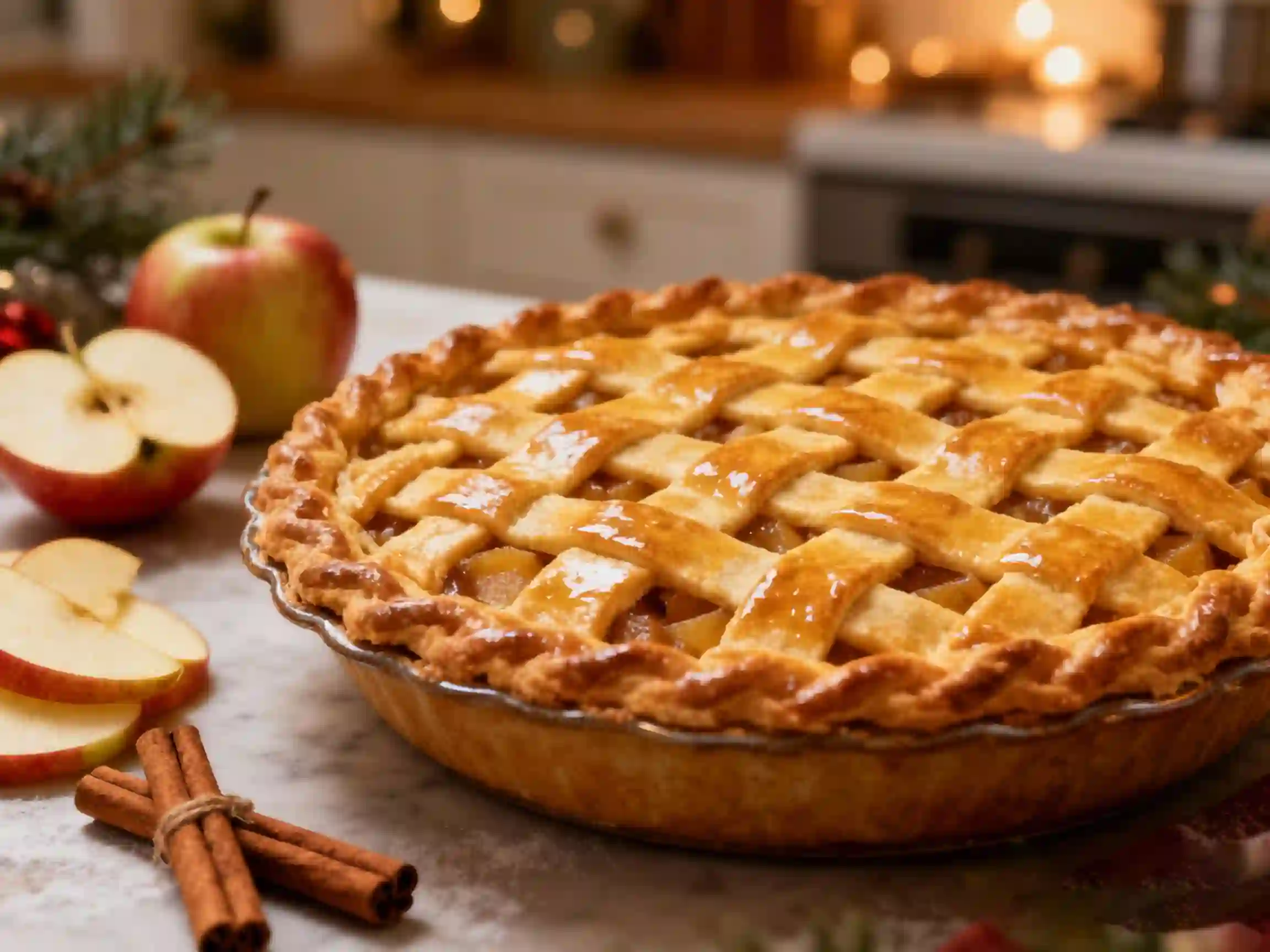 Christmas Apple Pie