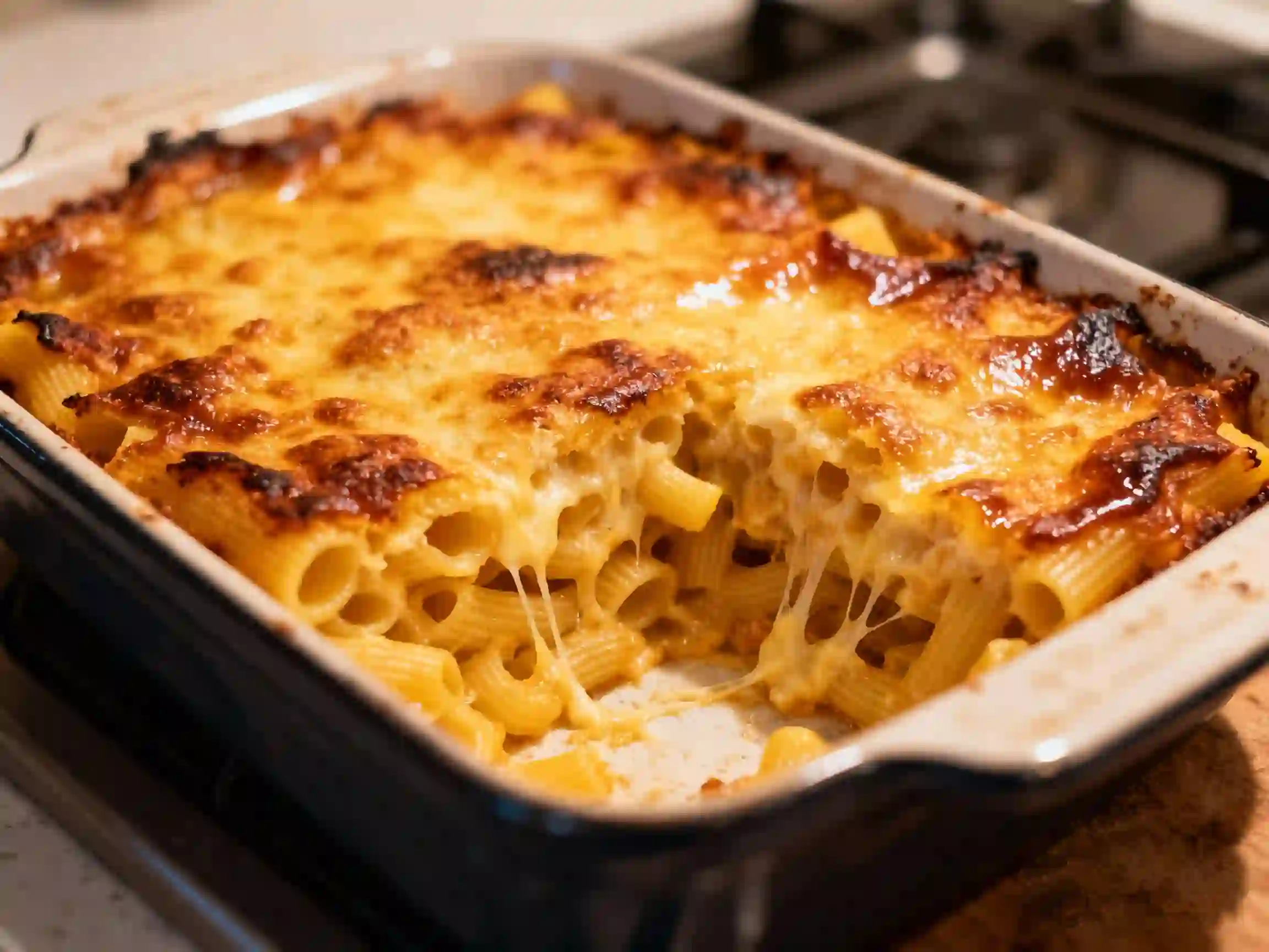 Christmas Baked Mac and Cheese