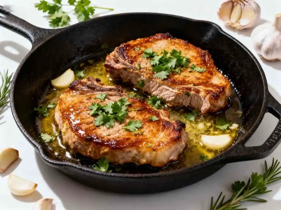 Garlic Butter Pork Chops