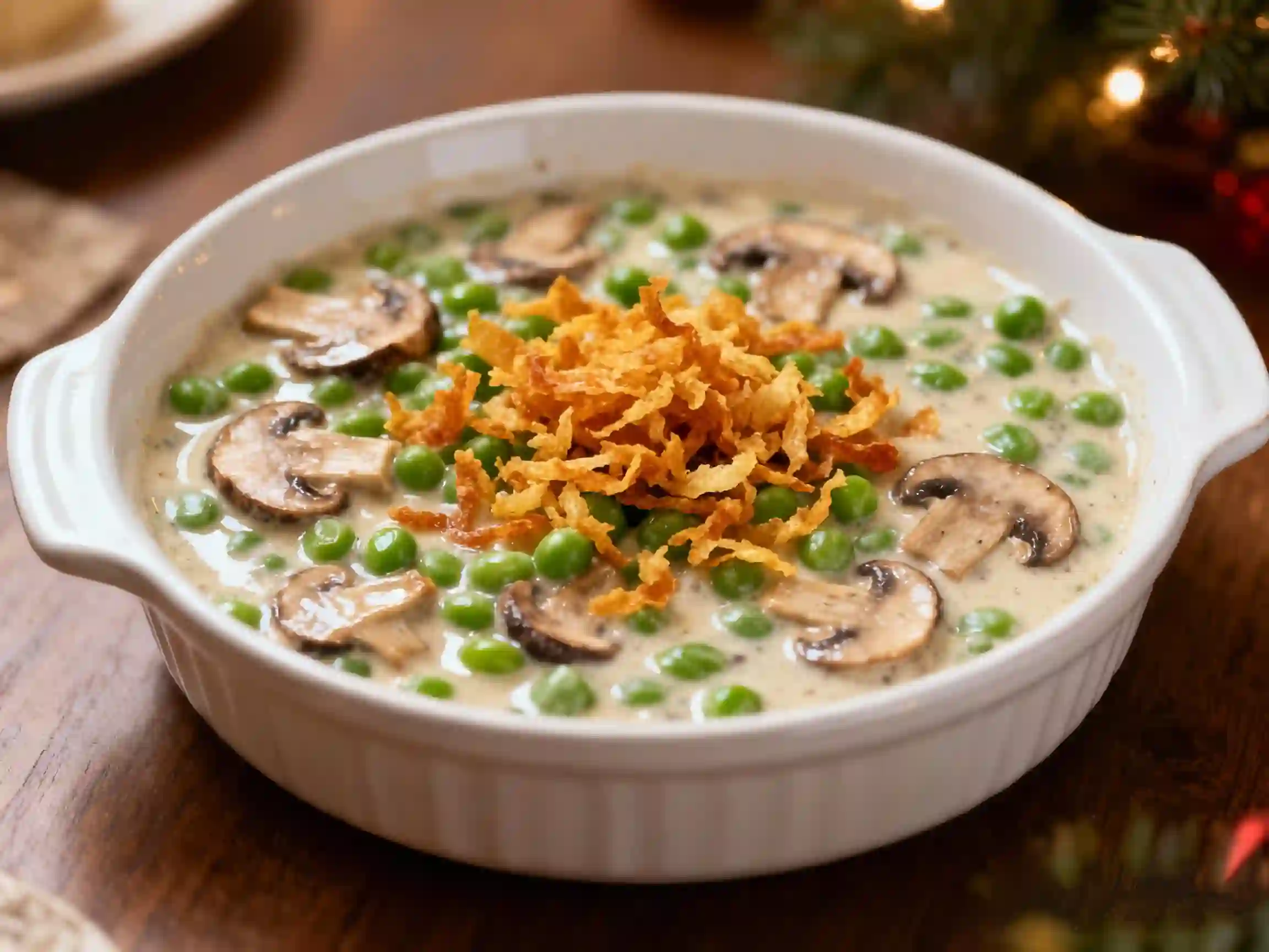 Christmas Green Bean Casserole