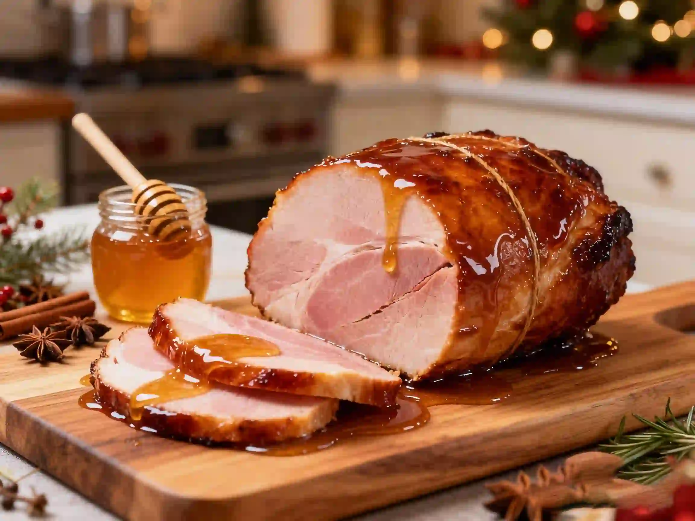 Honey Glazed Christmas Ham