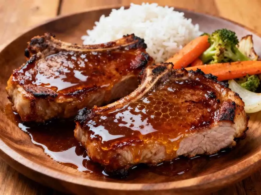 Honey Glazed Pork Chops