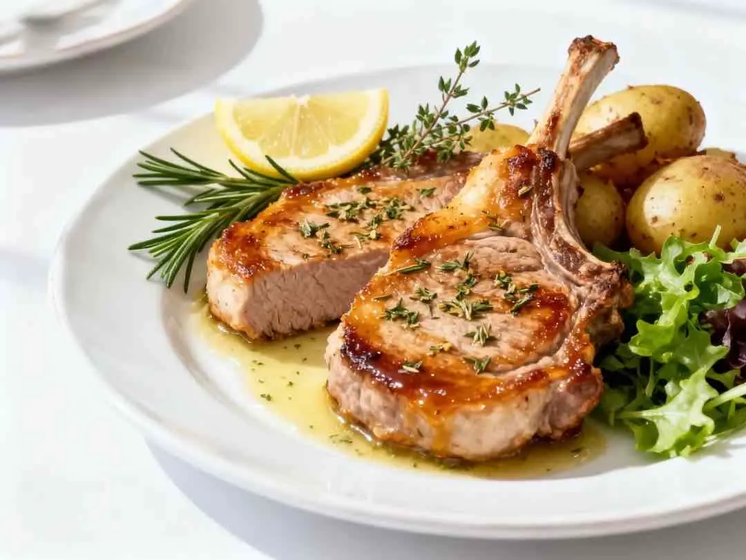 Lemon Herb Pork Chops