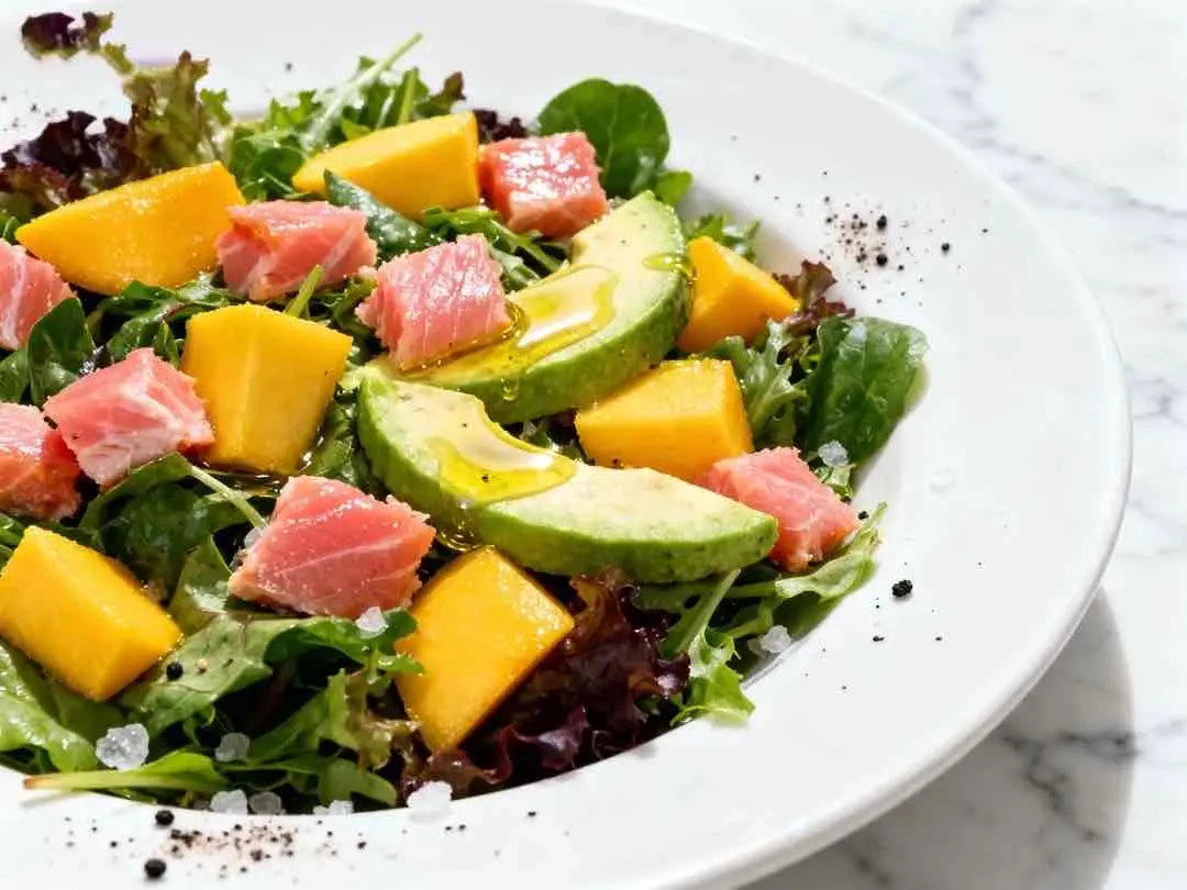 Mango Salmon Salad