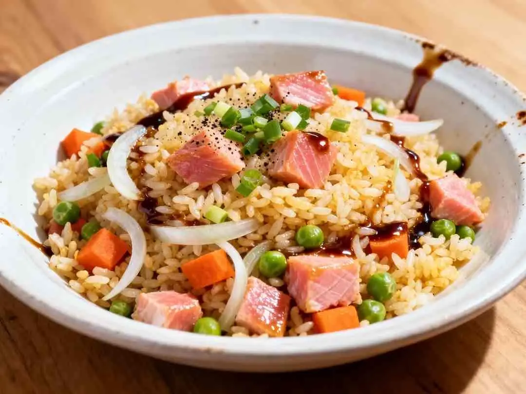 Salmon Fried Rice