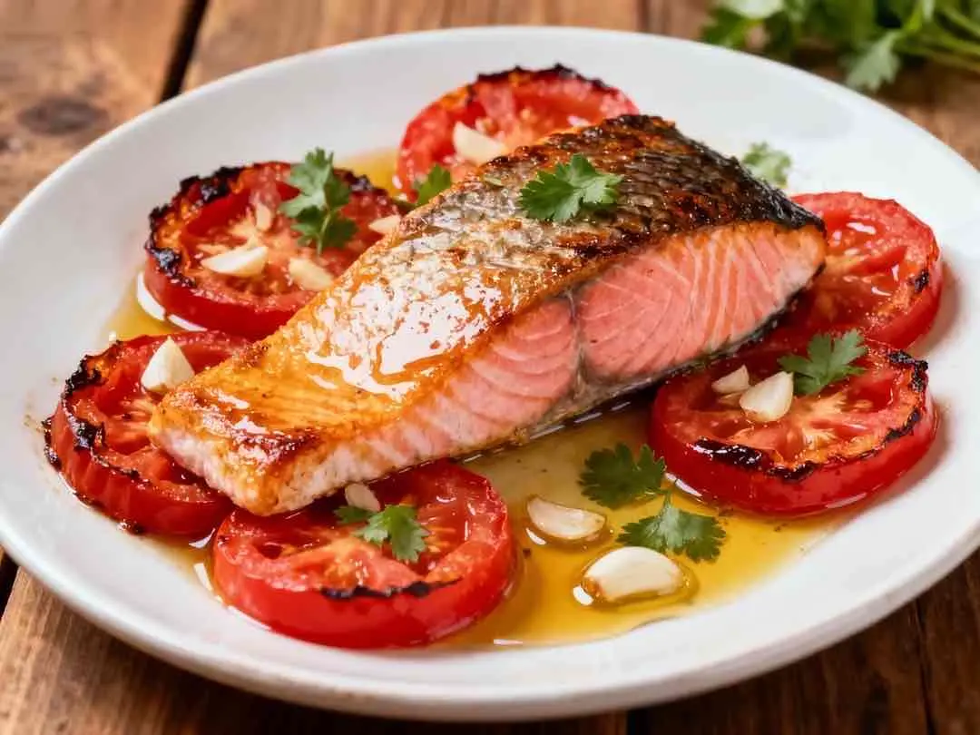 Tomato Baked Salmon